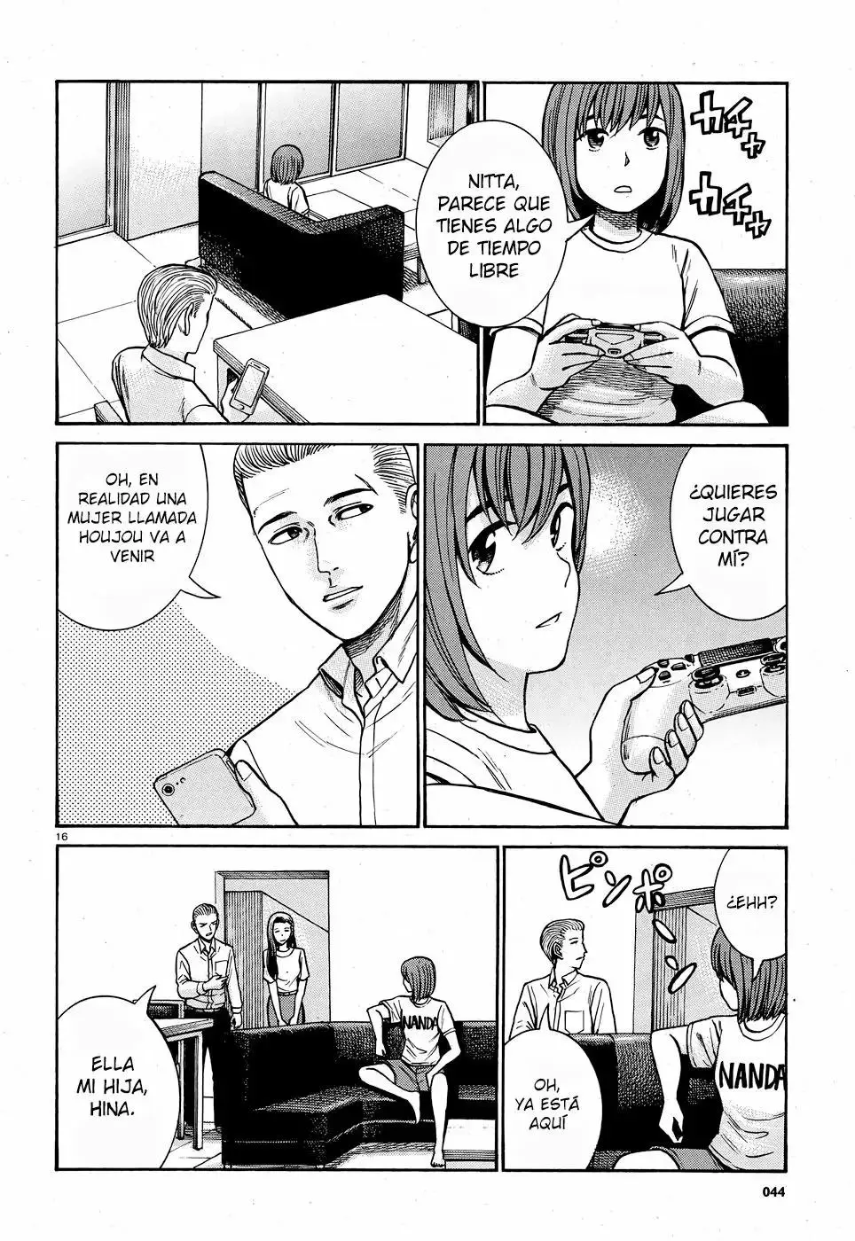 Hinamatsuri capítulo 78, página 17