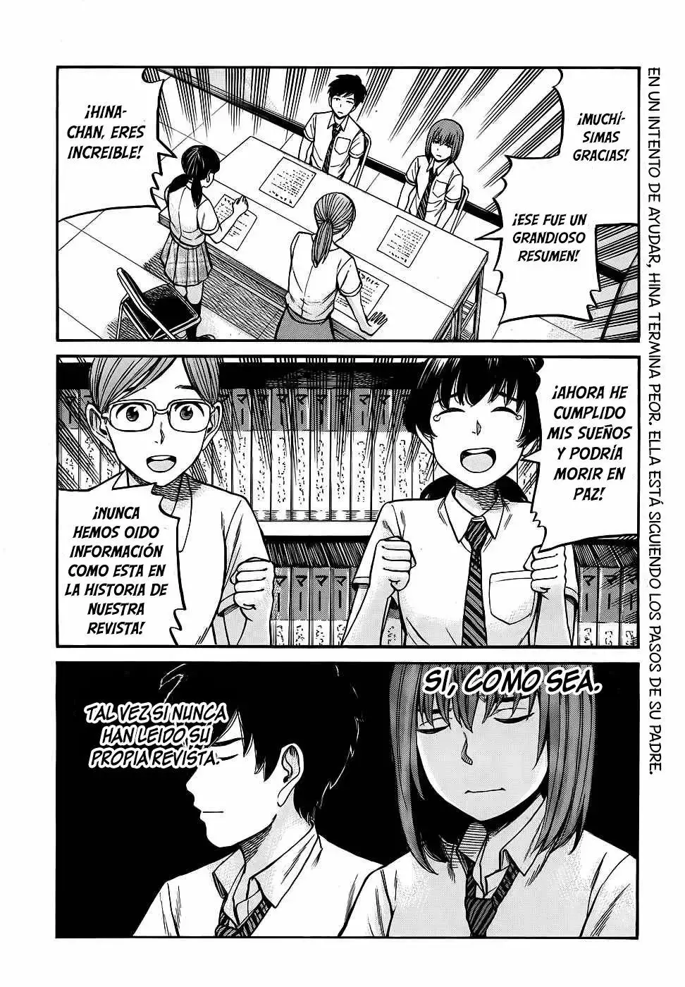 Hinamatsuri capítulo 79, página 32