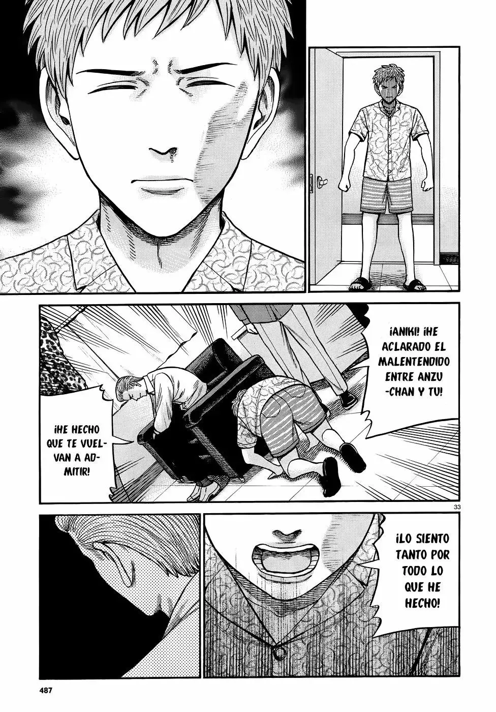 Hinamatsuri capítulo 81, página 34