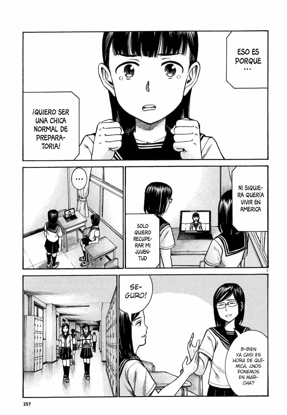 Hinamatsuri capítulo 82, página 8