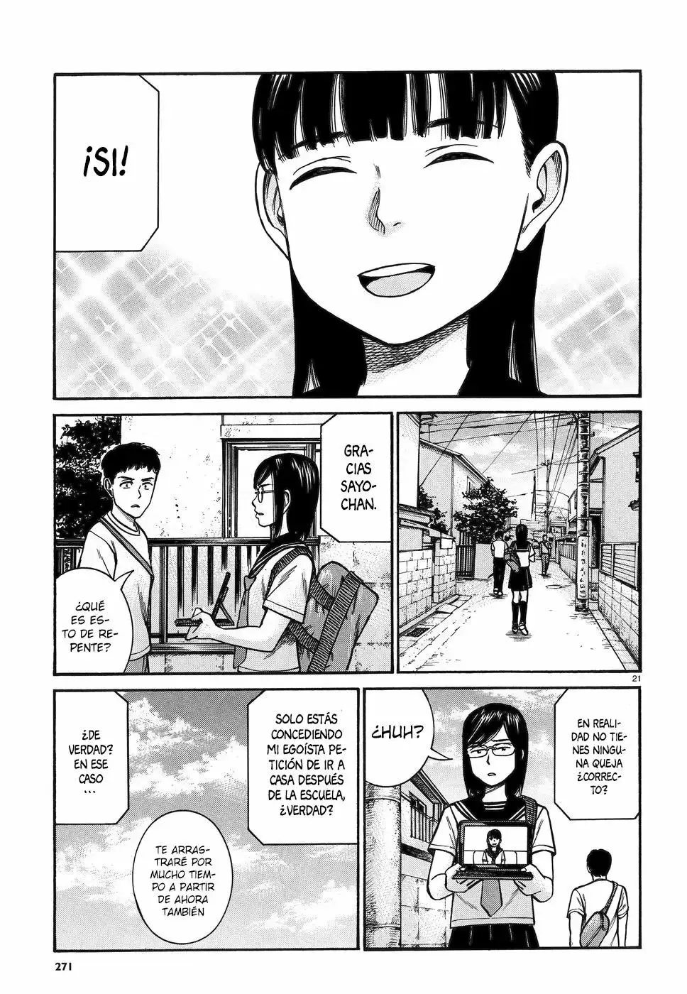 Hinamatsuri capítulo 82, página 22
