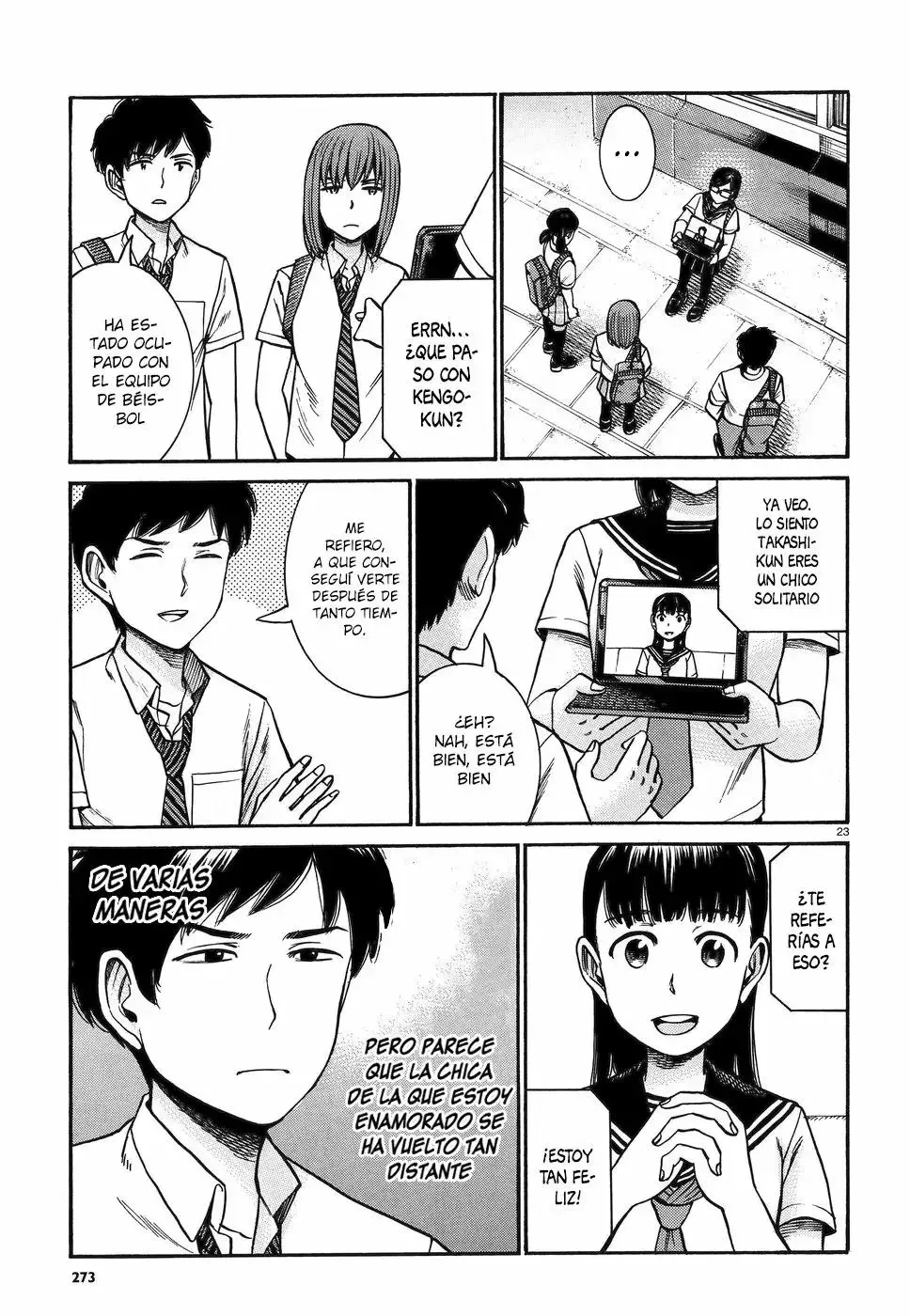 Hinamatsuri capítulo 82, página 24