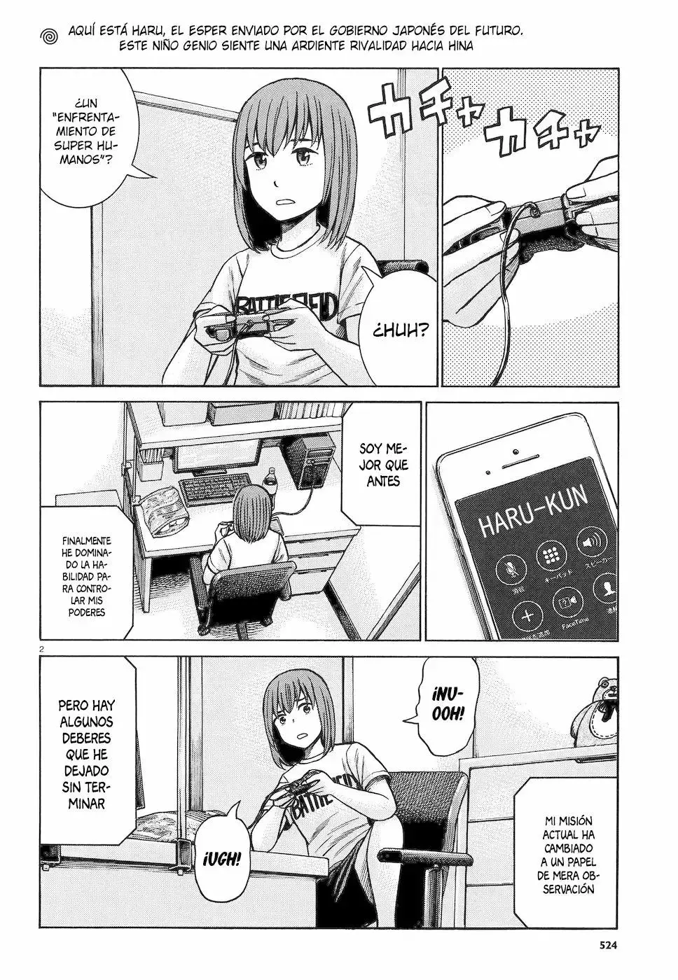 Hinamatsuri capítulo 83, página 3