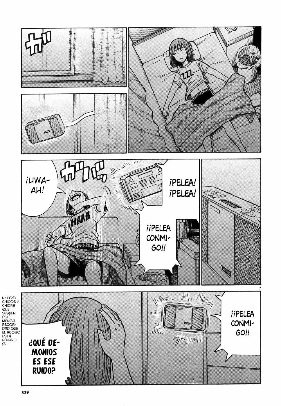 Hinamatsuri capítulo 83, página 8