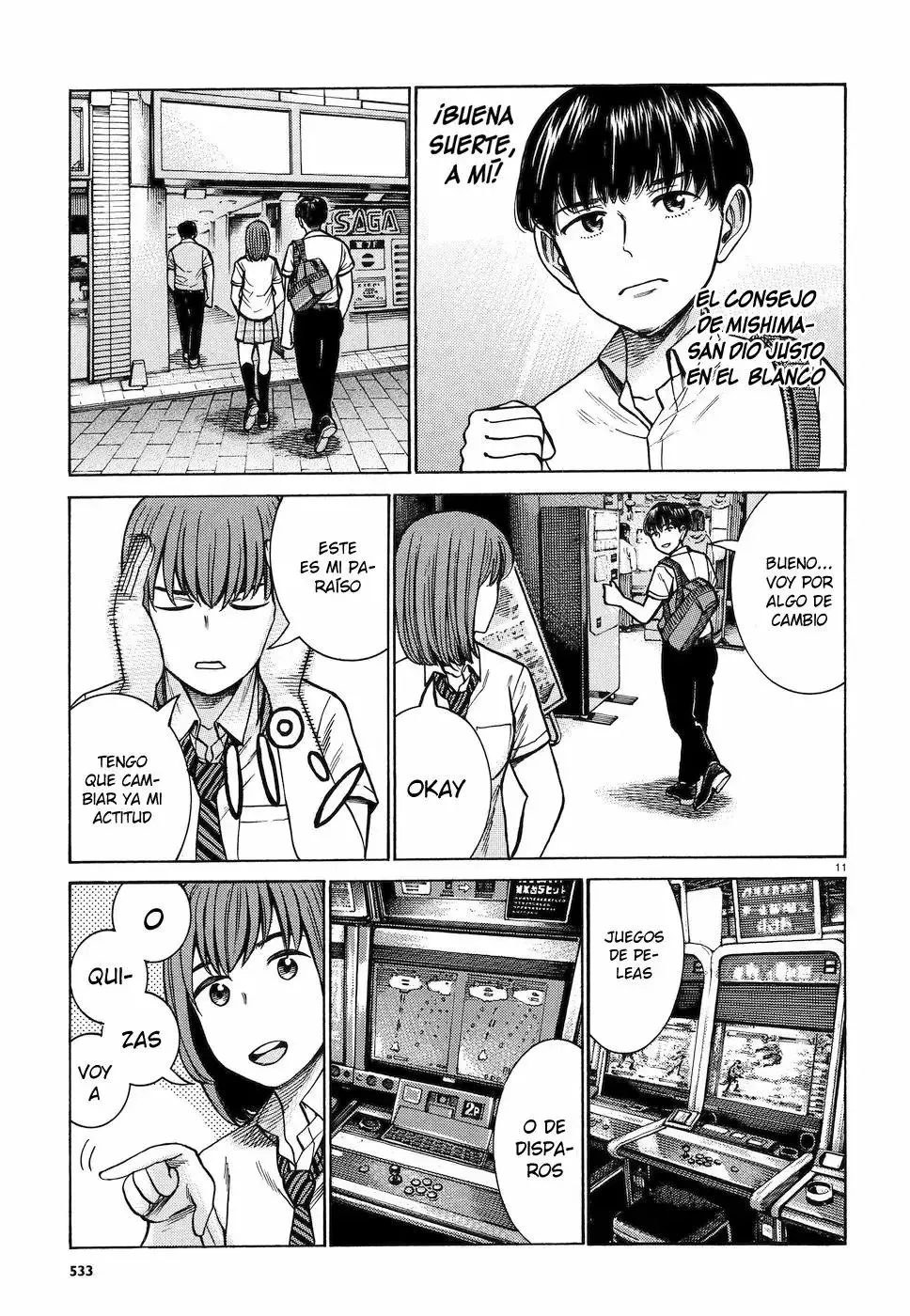 Hinamatsuri capítulo 83, página 12