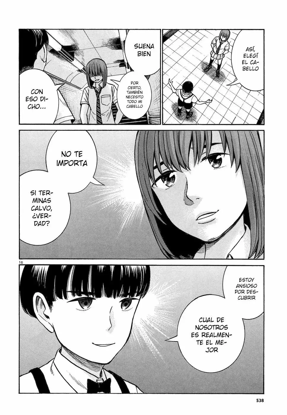 Hinamatsuri capítulo 83, página 17