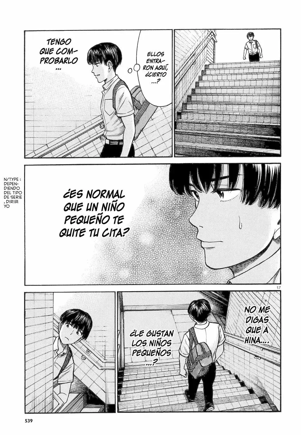 Hinamatsuri capítulo 83, página 18