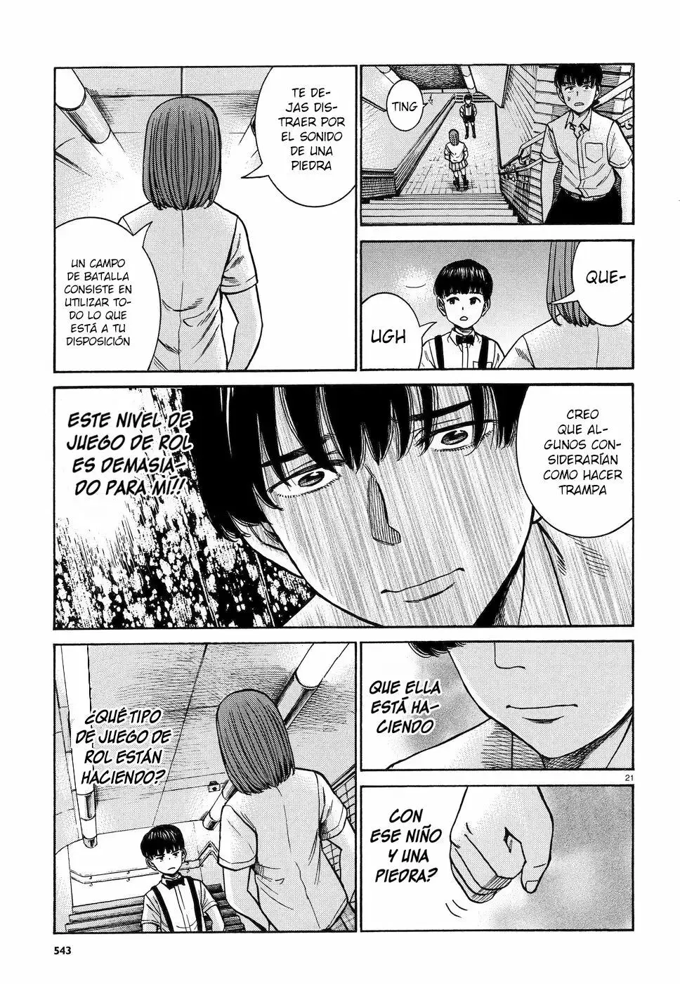 Hinamatsuri capítulo 83, página 22