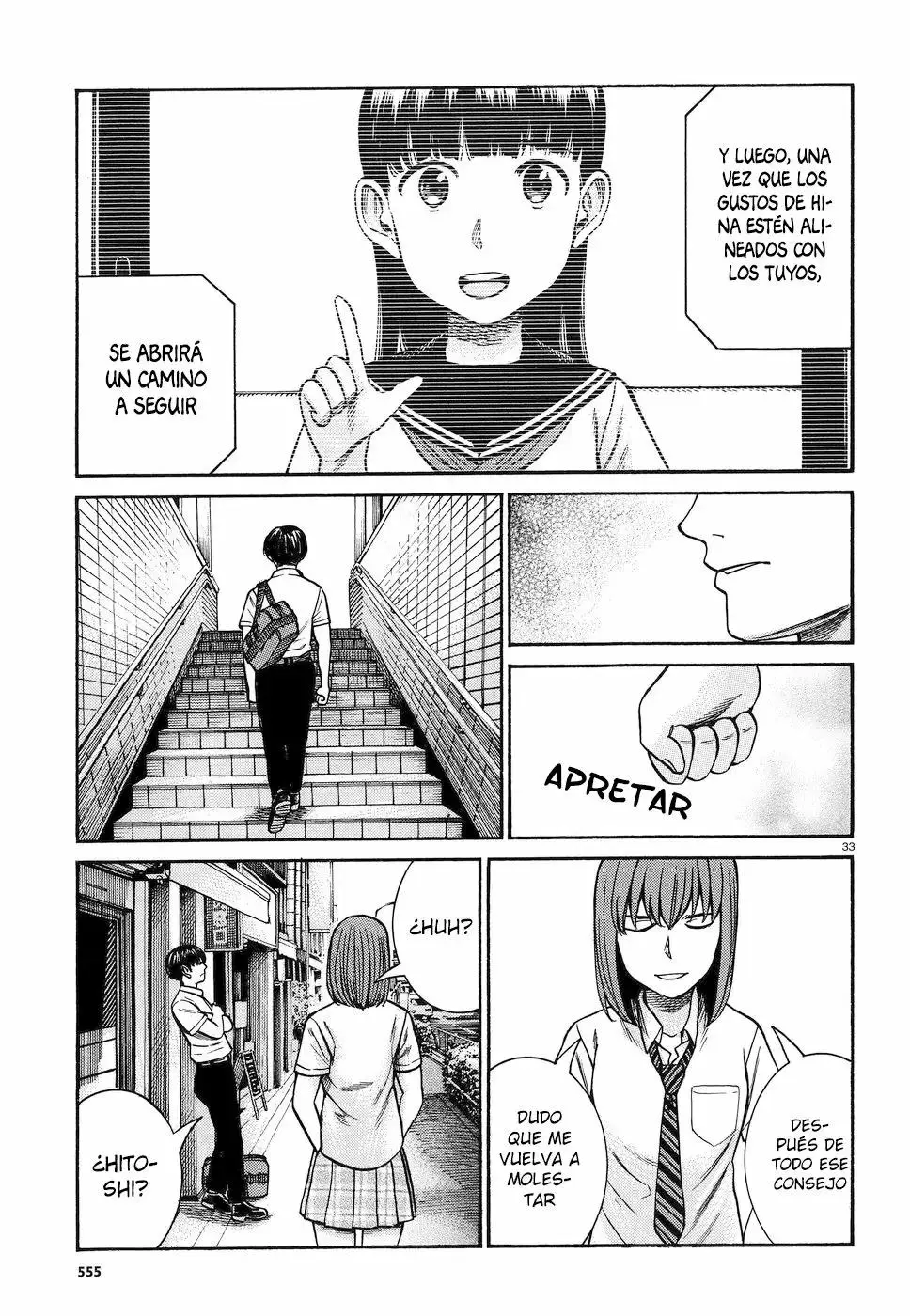 Hinamatsuri capítulo 83, página 33