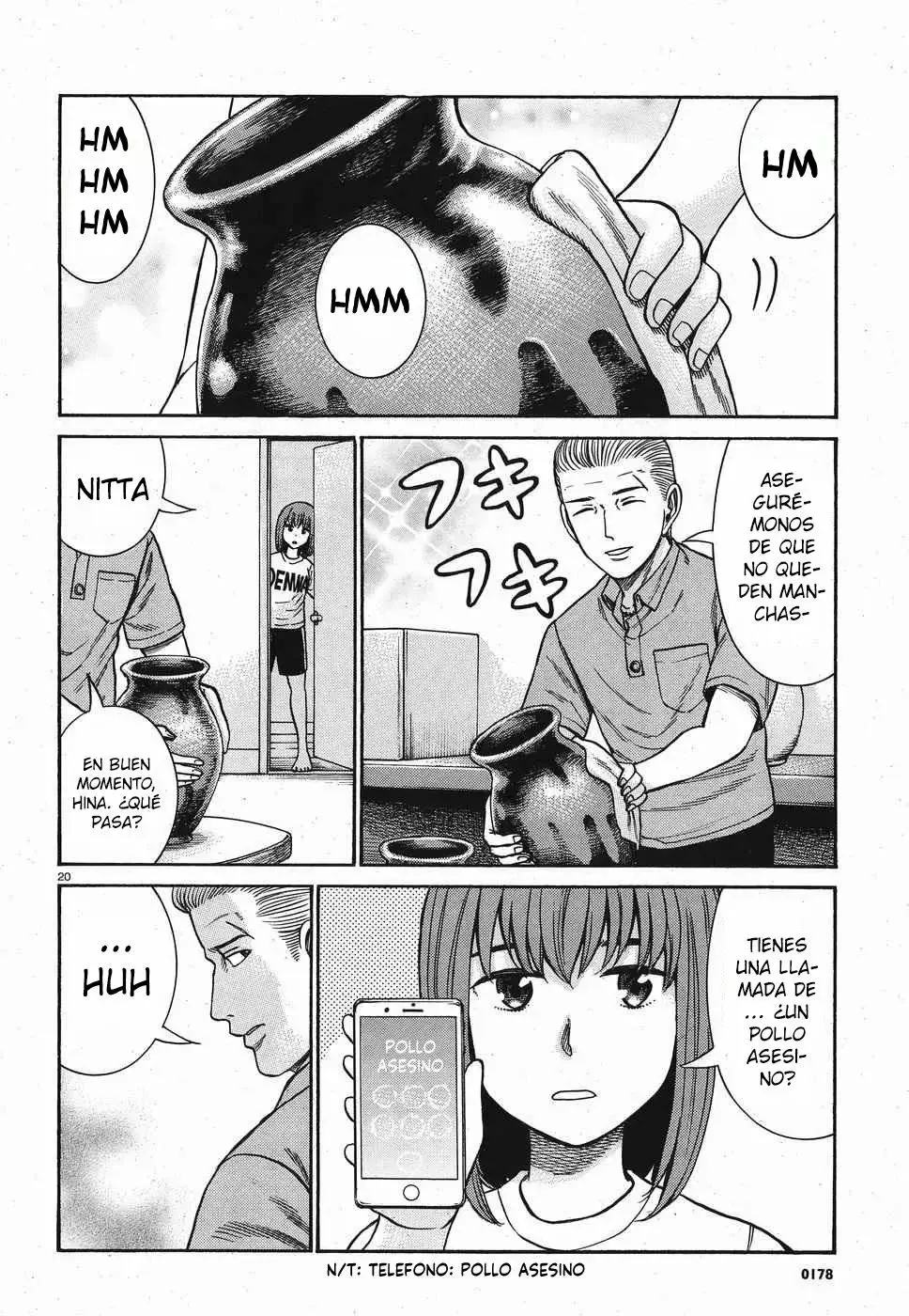 Hinamatsuri capítulo 84, página 21