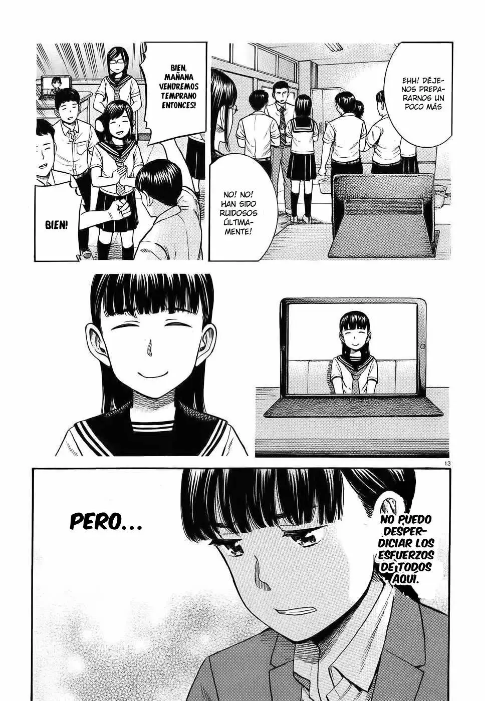 Hinamatsuri capítulo 87, página 14