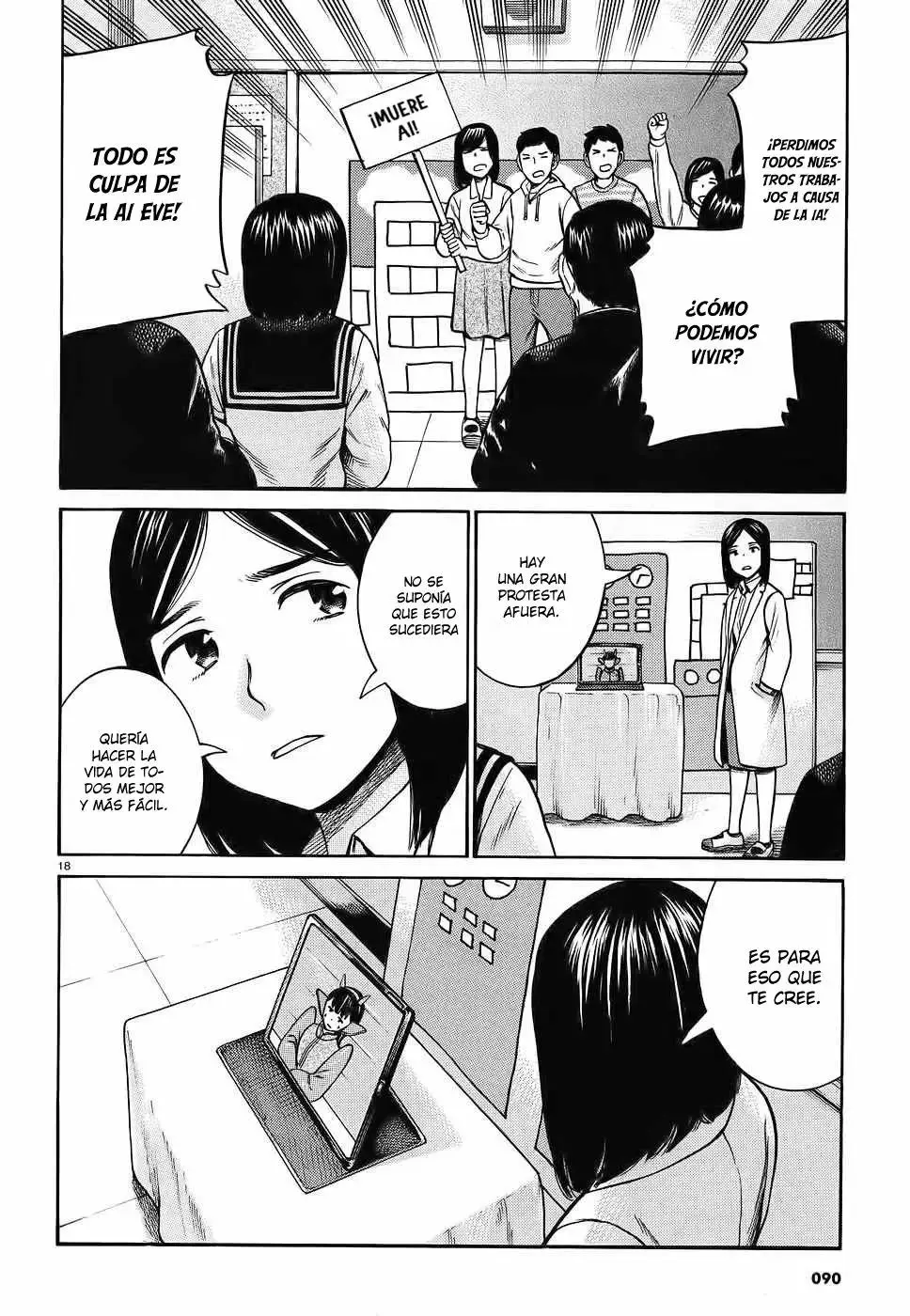 Hinamatsuri capítulo 87, página 19