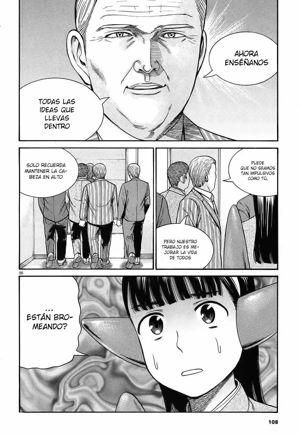 Hinamatsuri capítulo 87, página 37