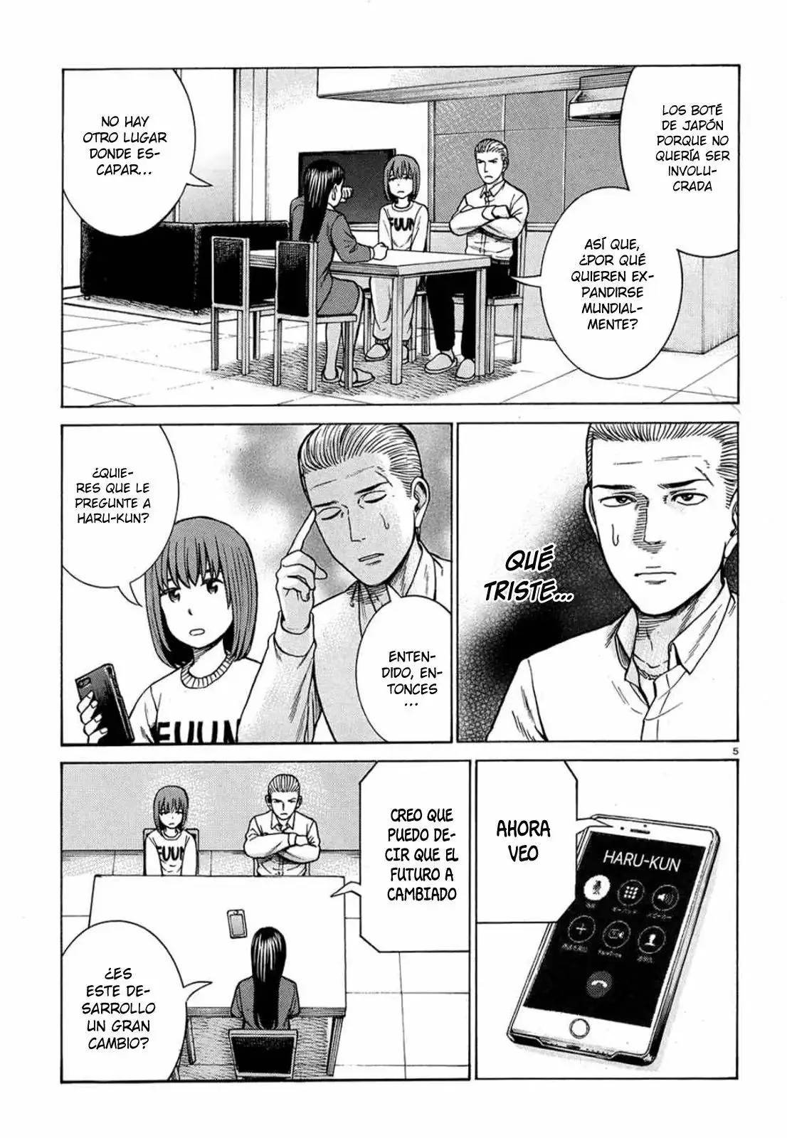 Hinamatsuri capítulo 88, página 6