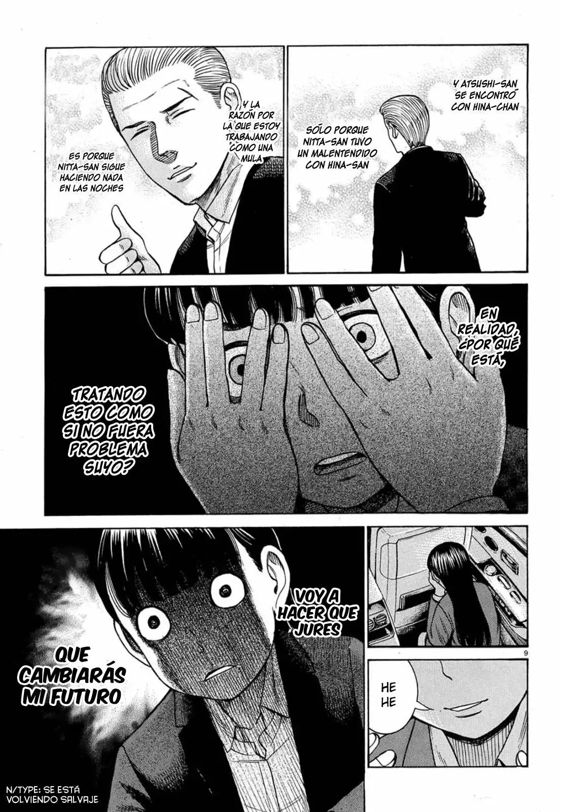 Hinamatsuri capítulo 88, página 10