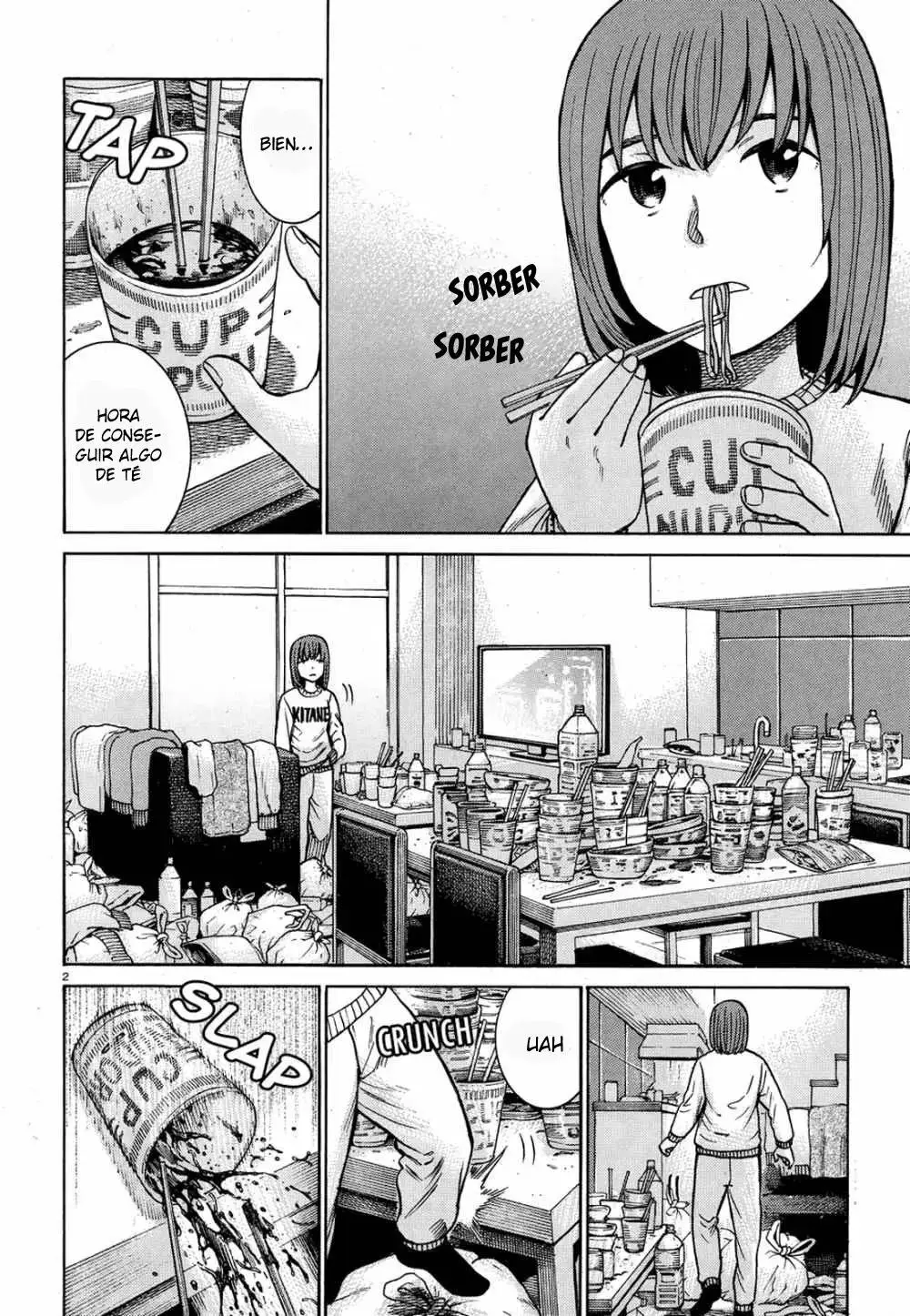 Hinamatsuri capítulo 89, página 3