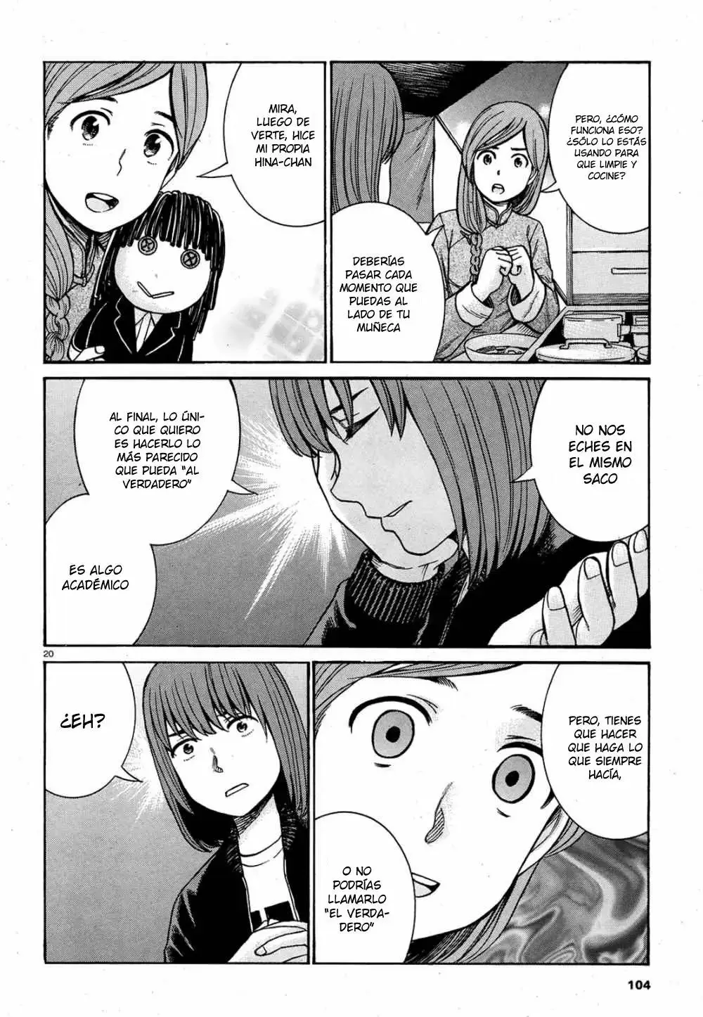 Hinamatsuri capítulo 89, página 21