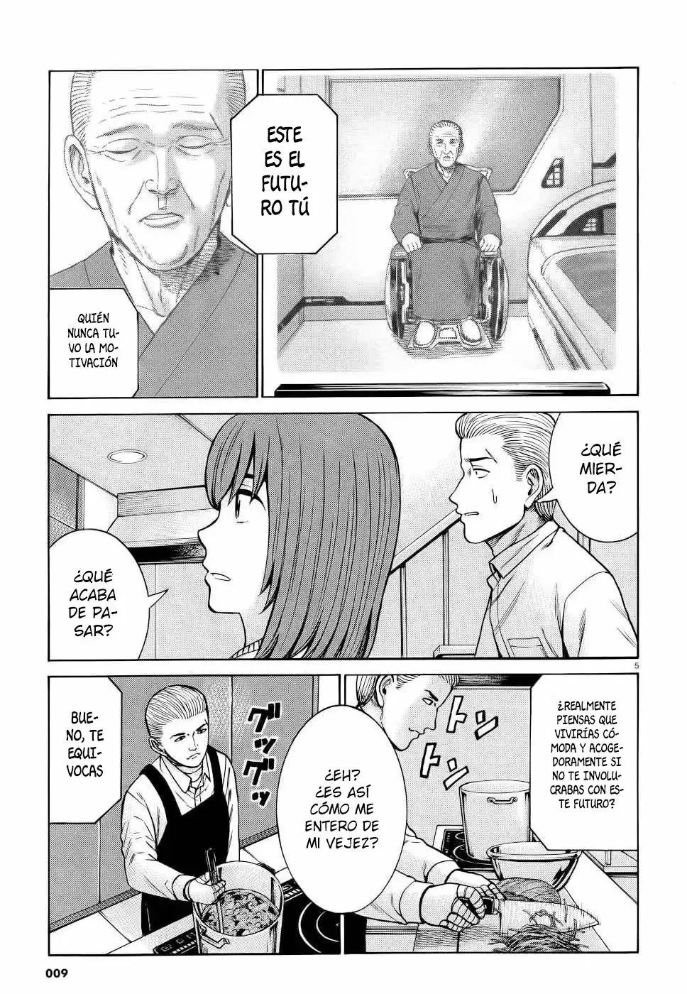 Hinamatsuri capítulo 90, página 6
