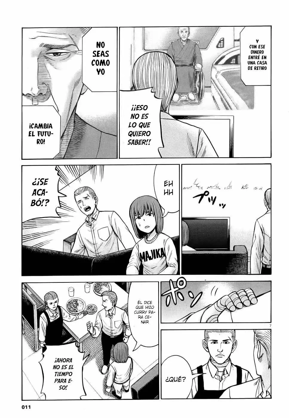 Hinamatsuri capítulo 90, página 8