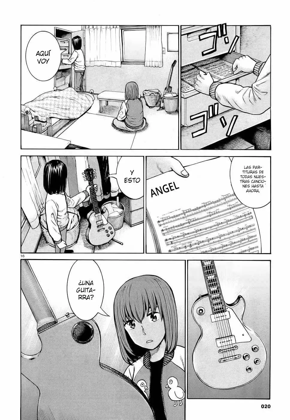 Hinamatsuri capítulo 90, página 17