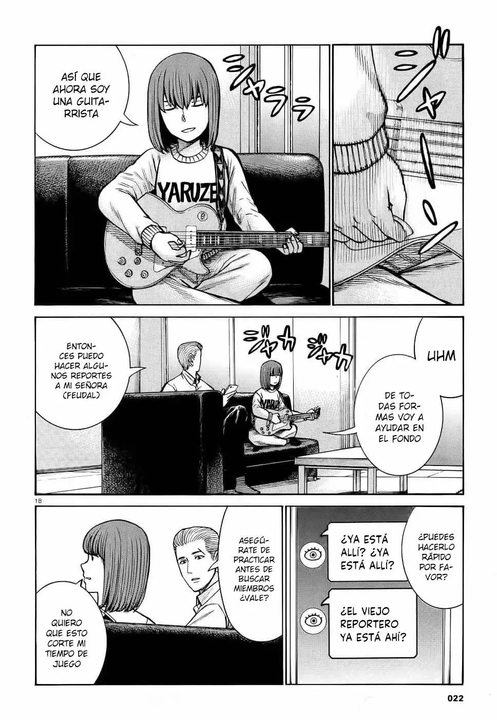 Hinamatsuri capítulo 90, página 18
