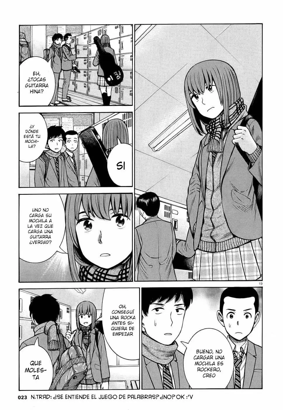 Hinamatsuri capítulo 90, página 19
