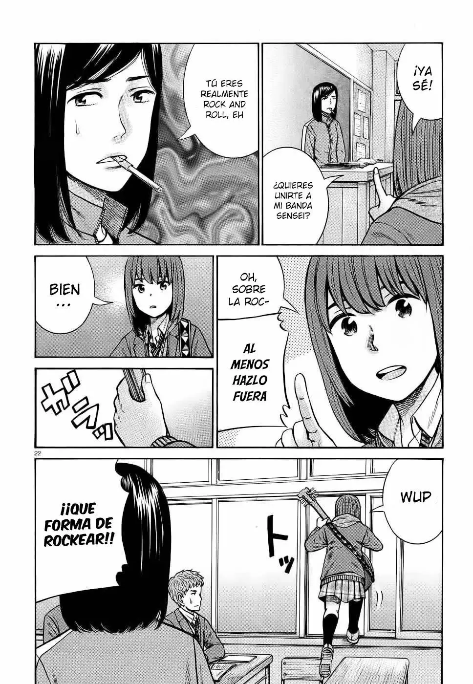 Hinamatsuri capítulo 90, página 22