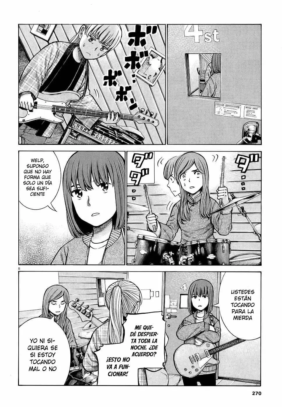 Hinamatsuri capítulo 92, página 9