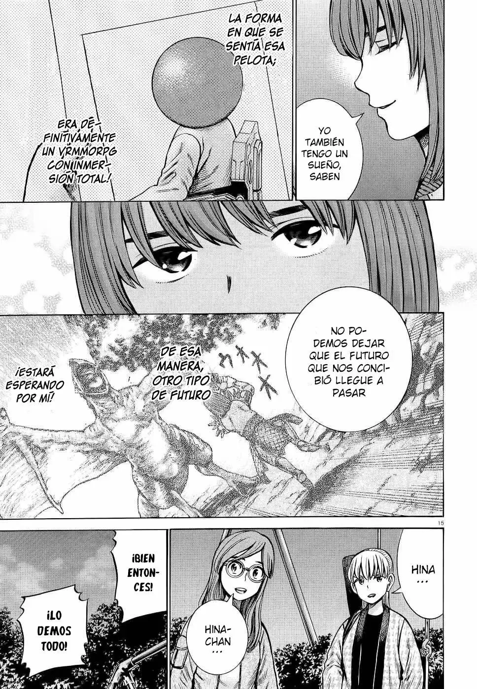Hinamatsuri capítulo 92, página 16