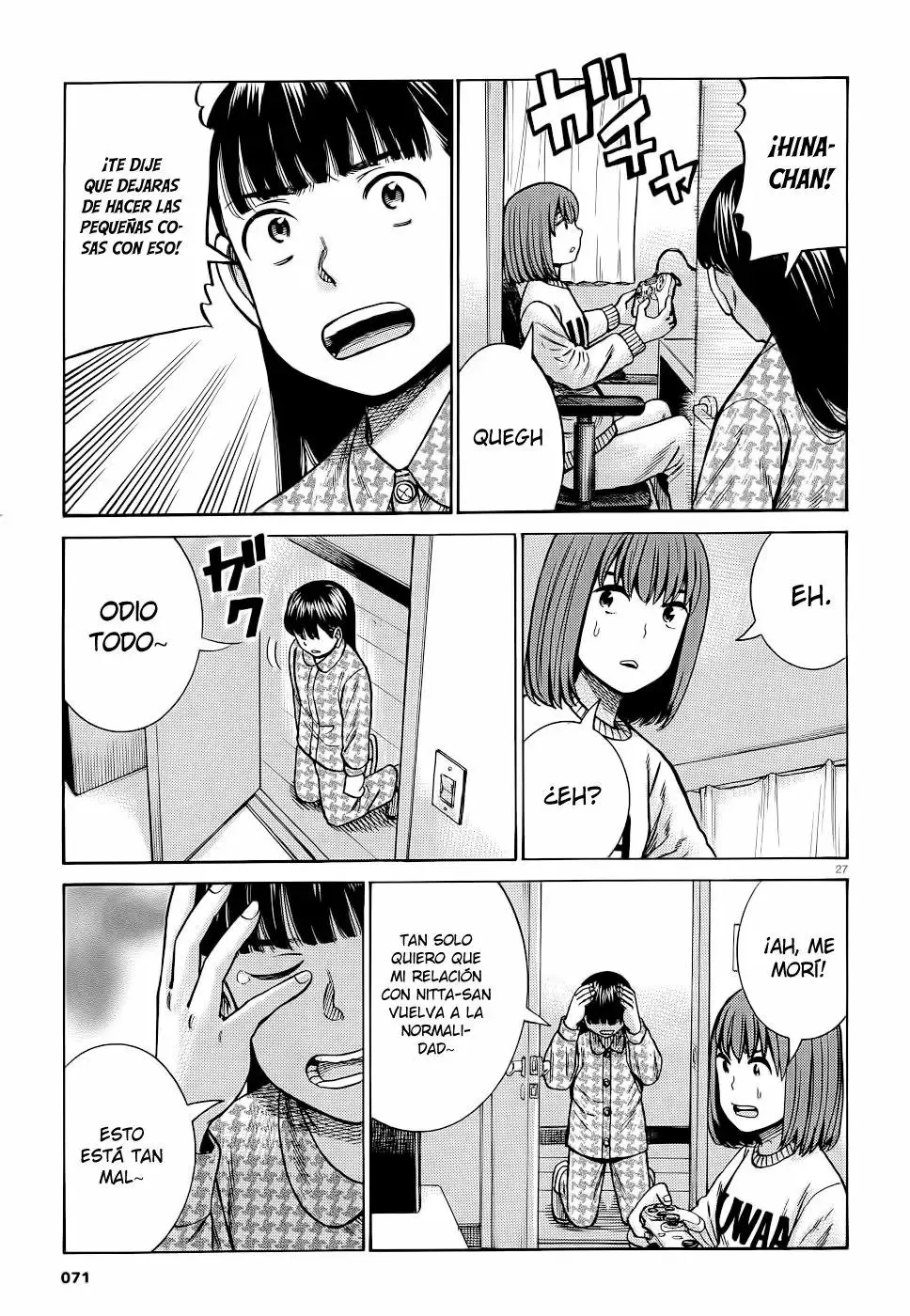 Hinamatsuri capítulo 93, página 28