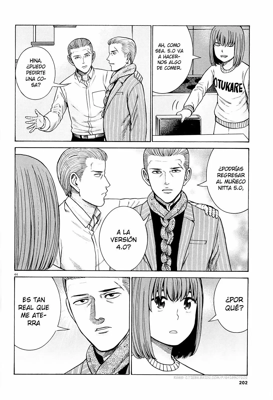 Hinamatsuri capítulo 94, página 45