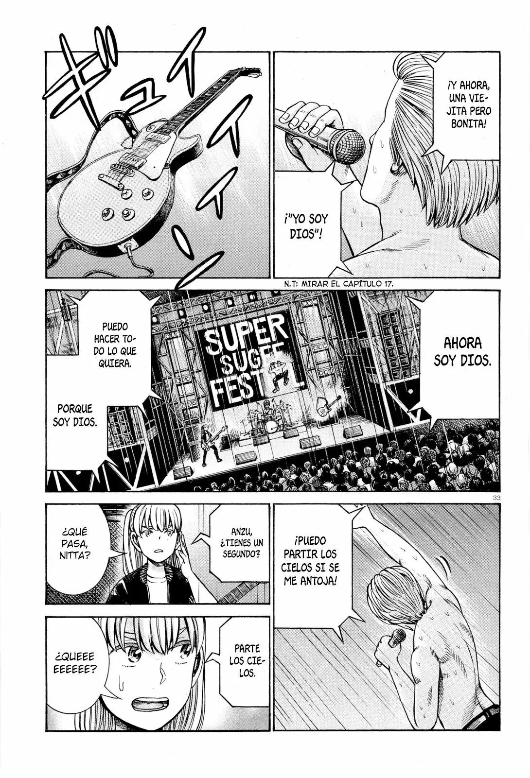 Hinamatsuri capítulo 97, página 33