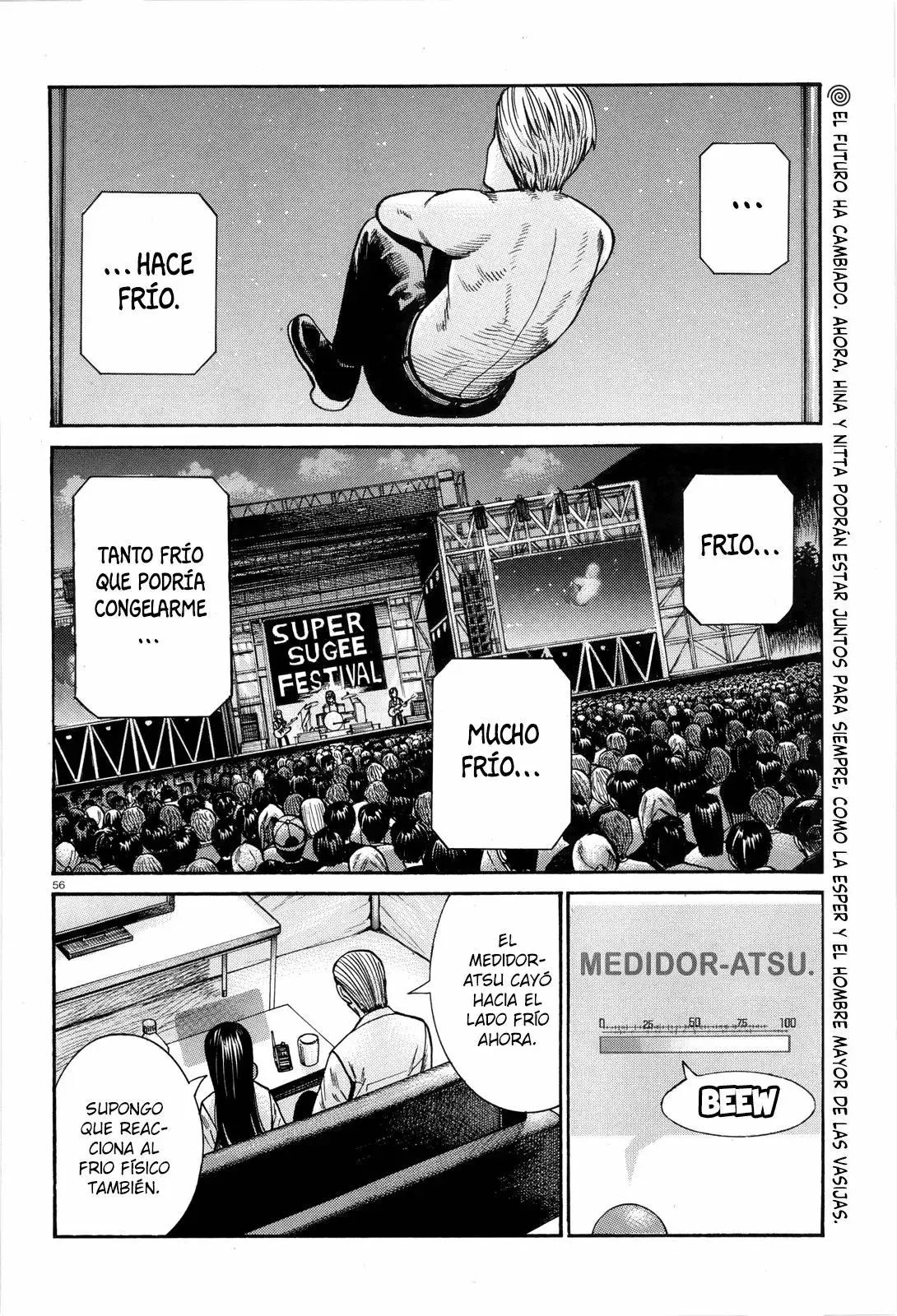 Hinamatsuri capítulo 97, página 54