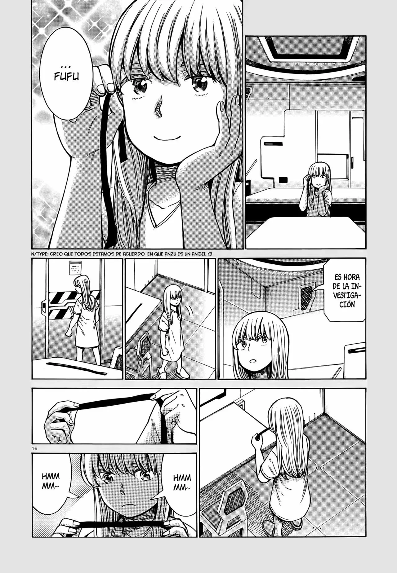 Hinamatsuri capítulo 98, página 17