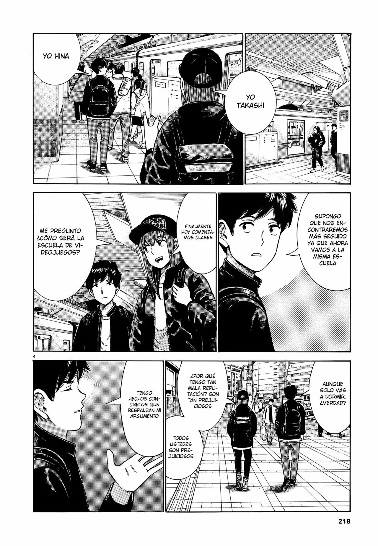Hinamatsuri capítulo 99, página 5
