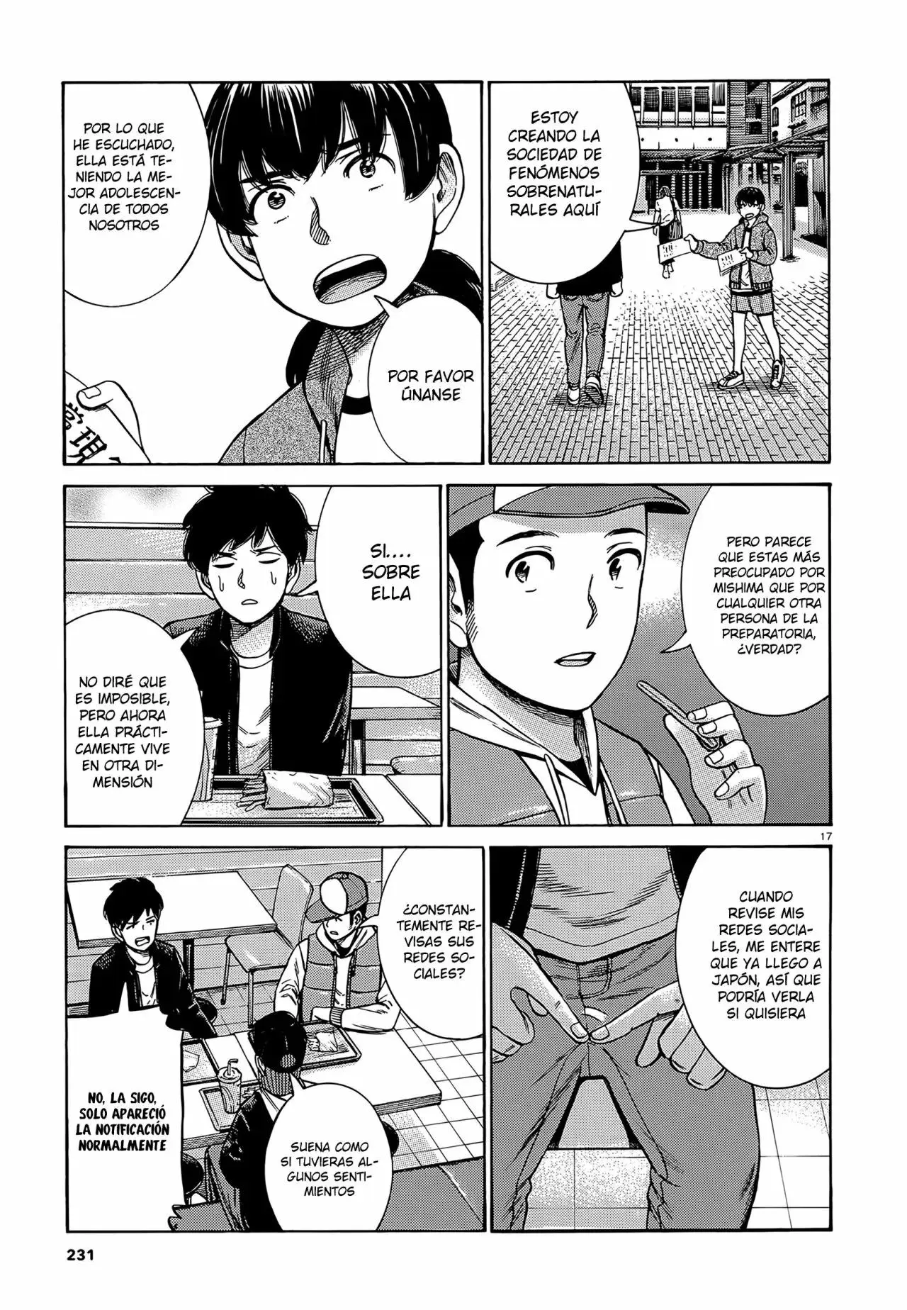 Hinamatsuri capítulo 99, página 18