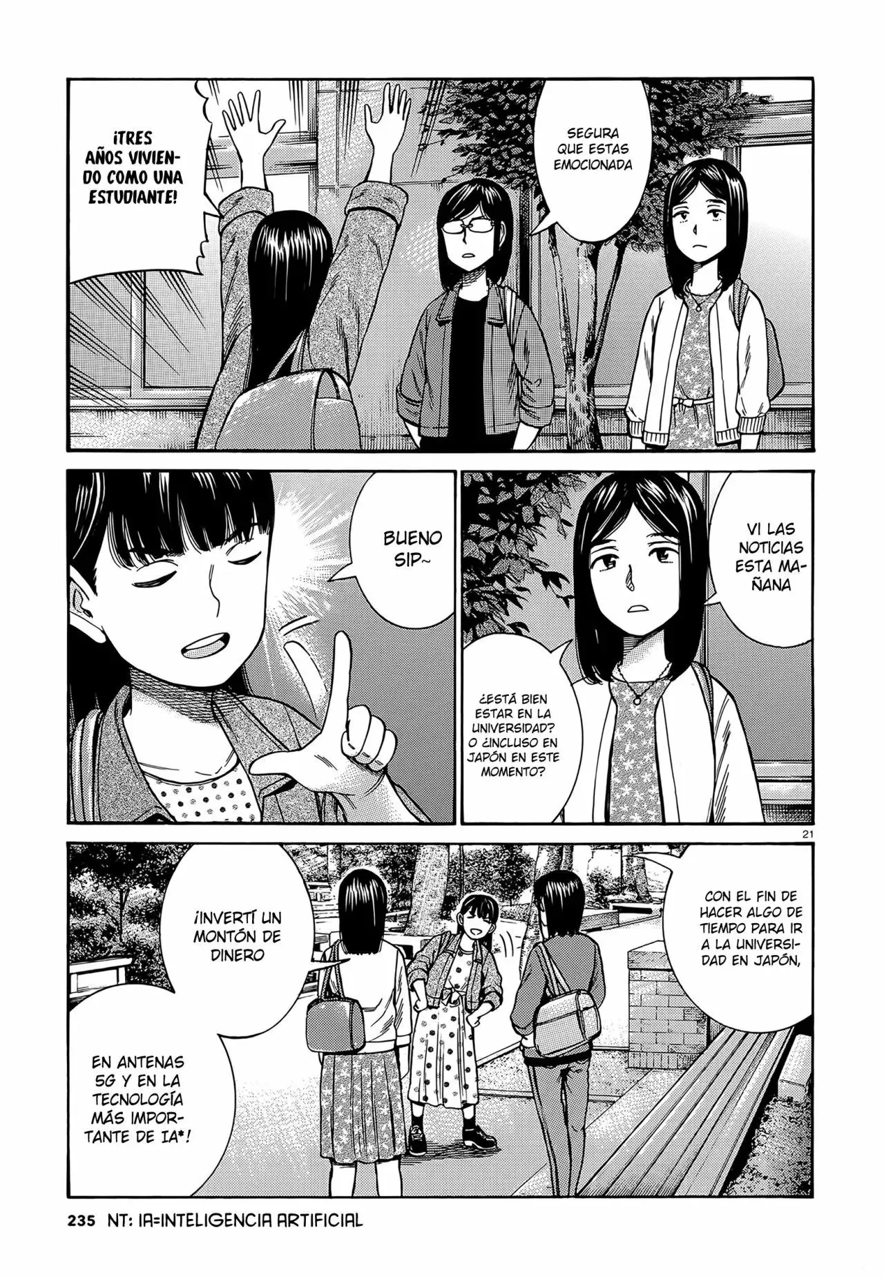 Hinamatsuri capítulo 99, página 22
