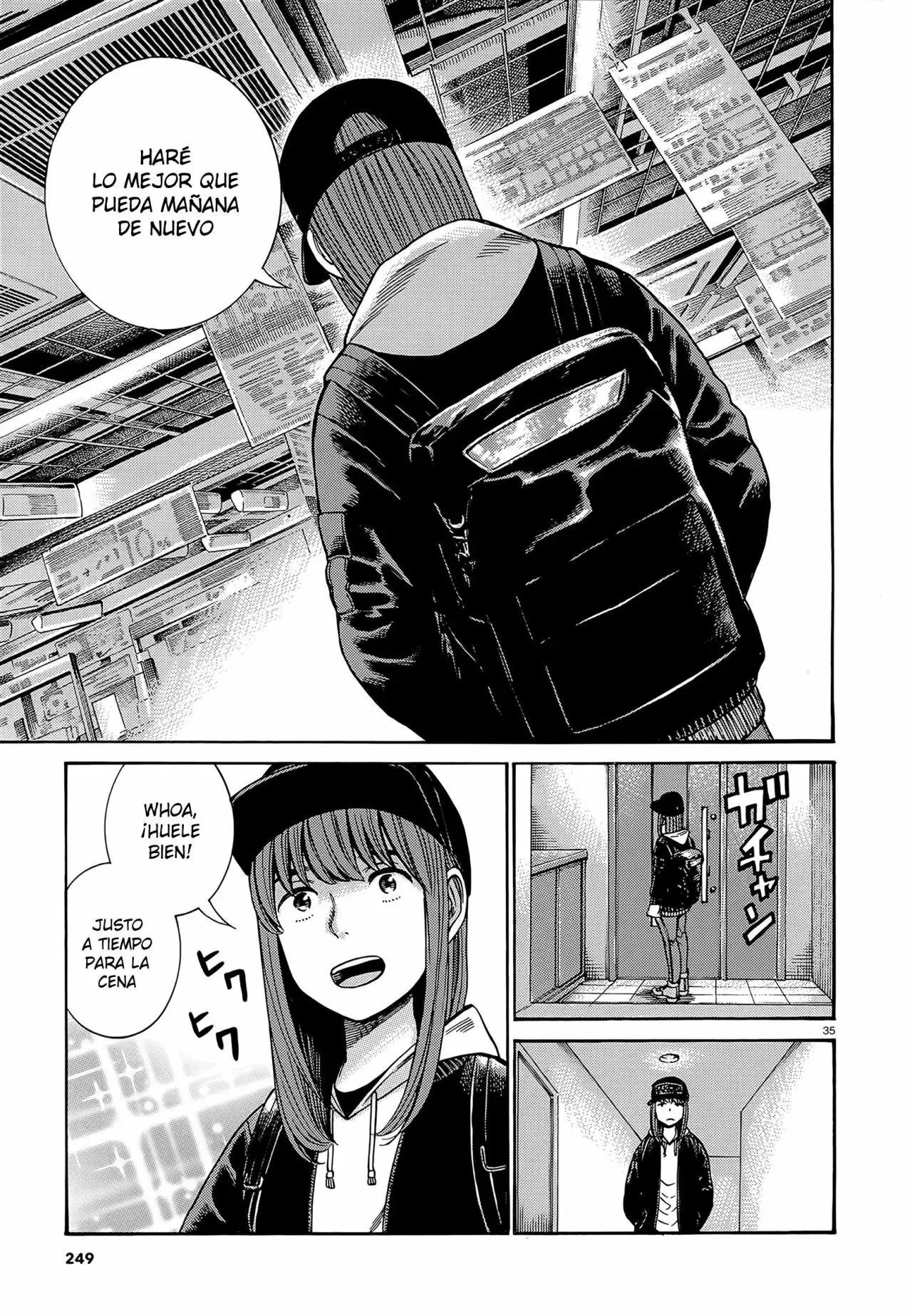 Hinamatsuri capítulo 99, página 36