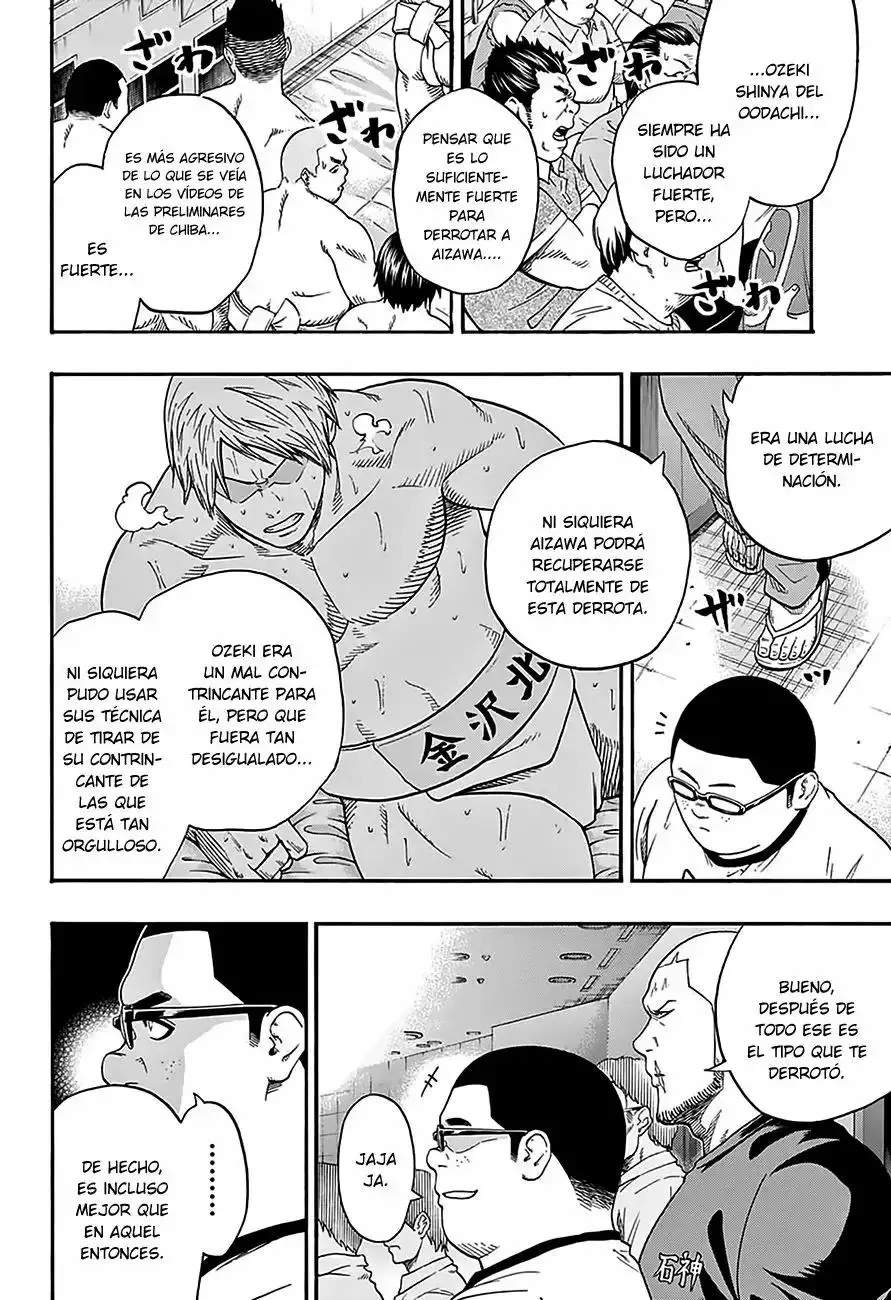 Hinomaru Sumo capítulo 100, página 5