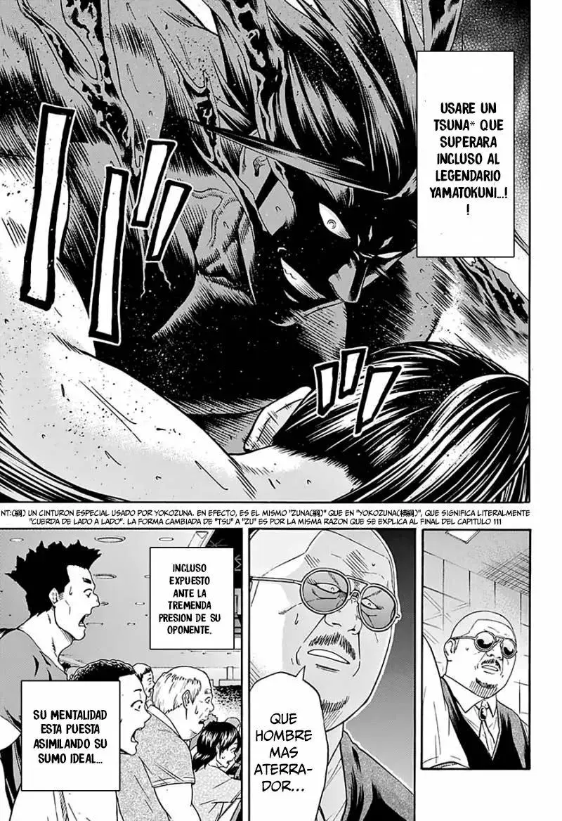 Hinomaru Sumo capítulo 112, página 9