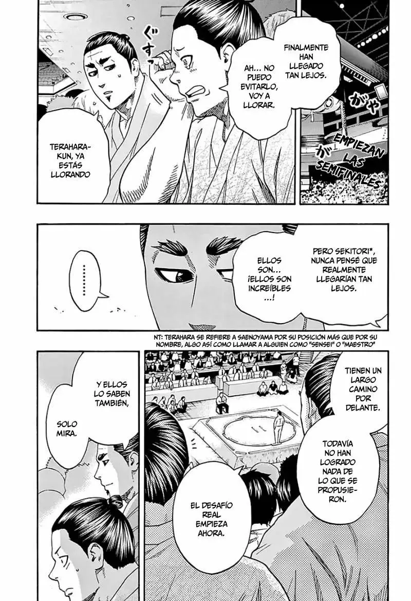 Hinomaru Sumo capítulo 115, página 2