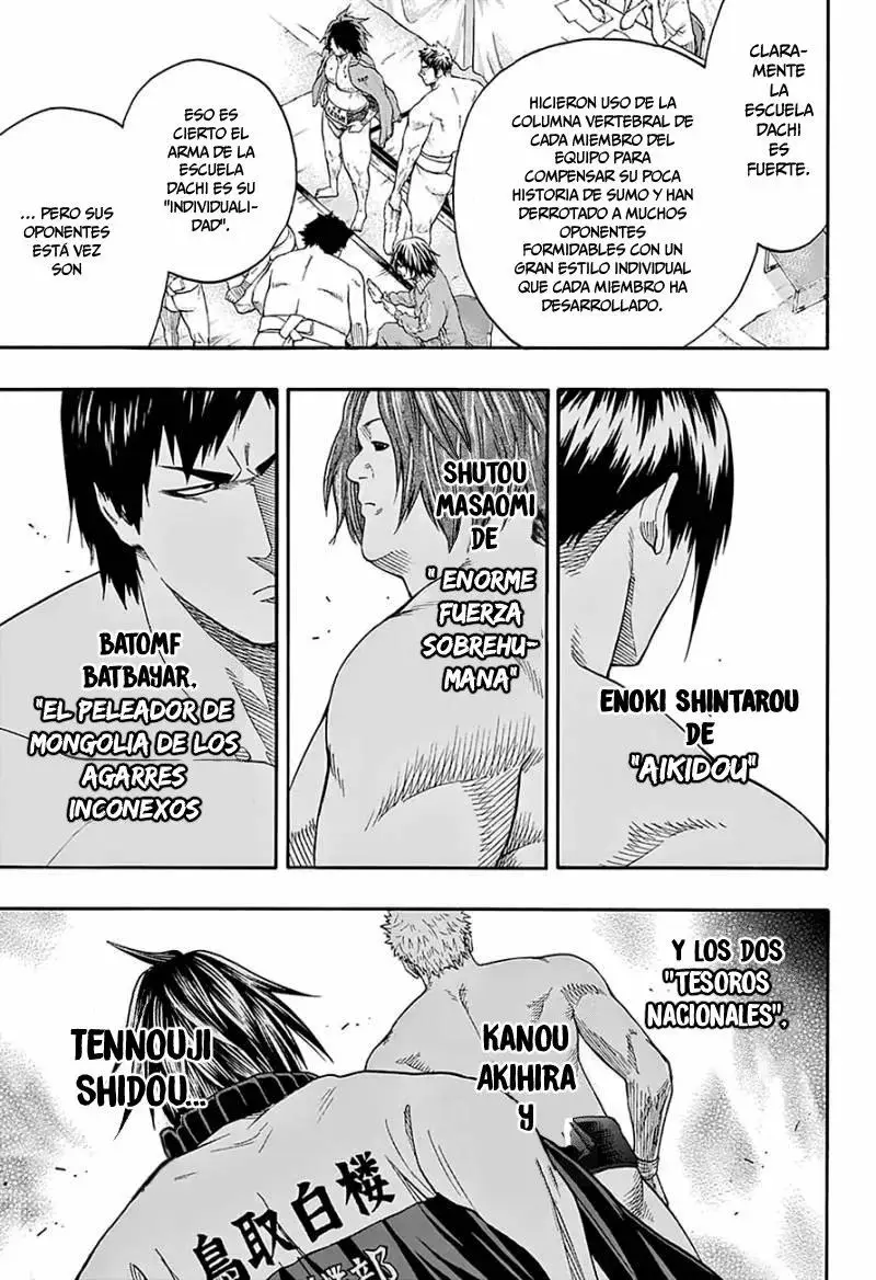 Hinomaru Sumo capítulo 115, página 5