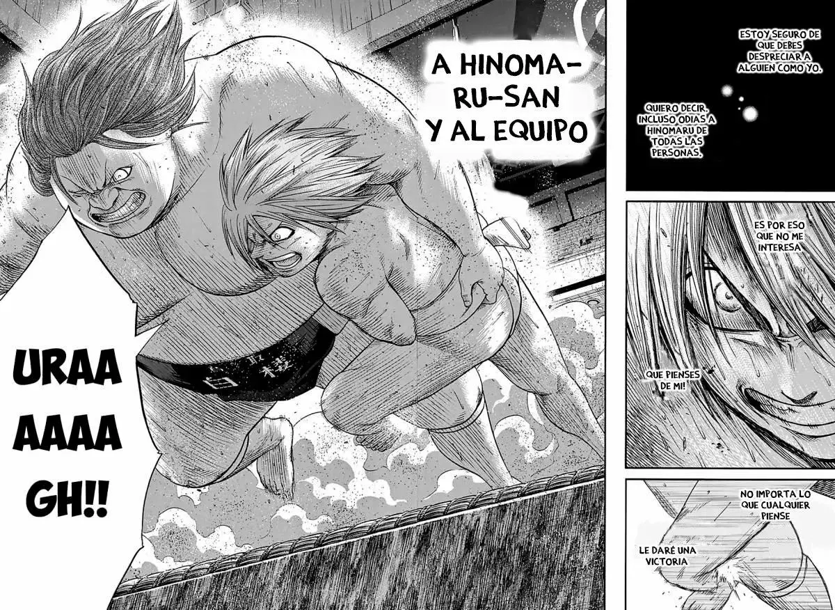 Hinomaru Sumo capítulo 119, página 14