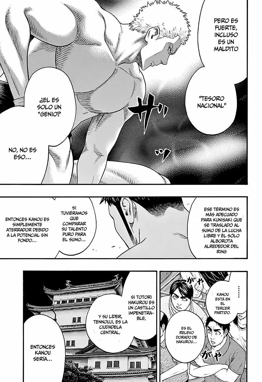 Hinomaru Sumo capítulo 121, página 9