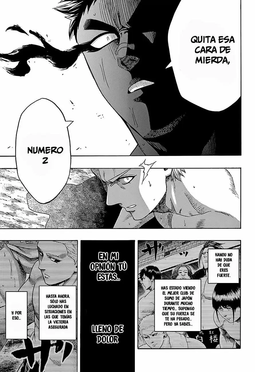 Hinomaru Sumo capítulo 121, página 17