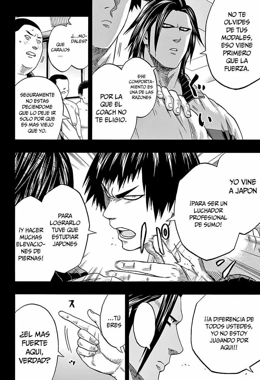 Hinomaru Sumo capítulo 124, página 5