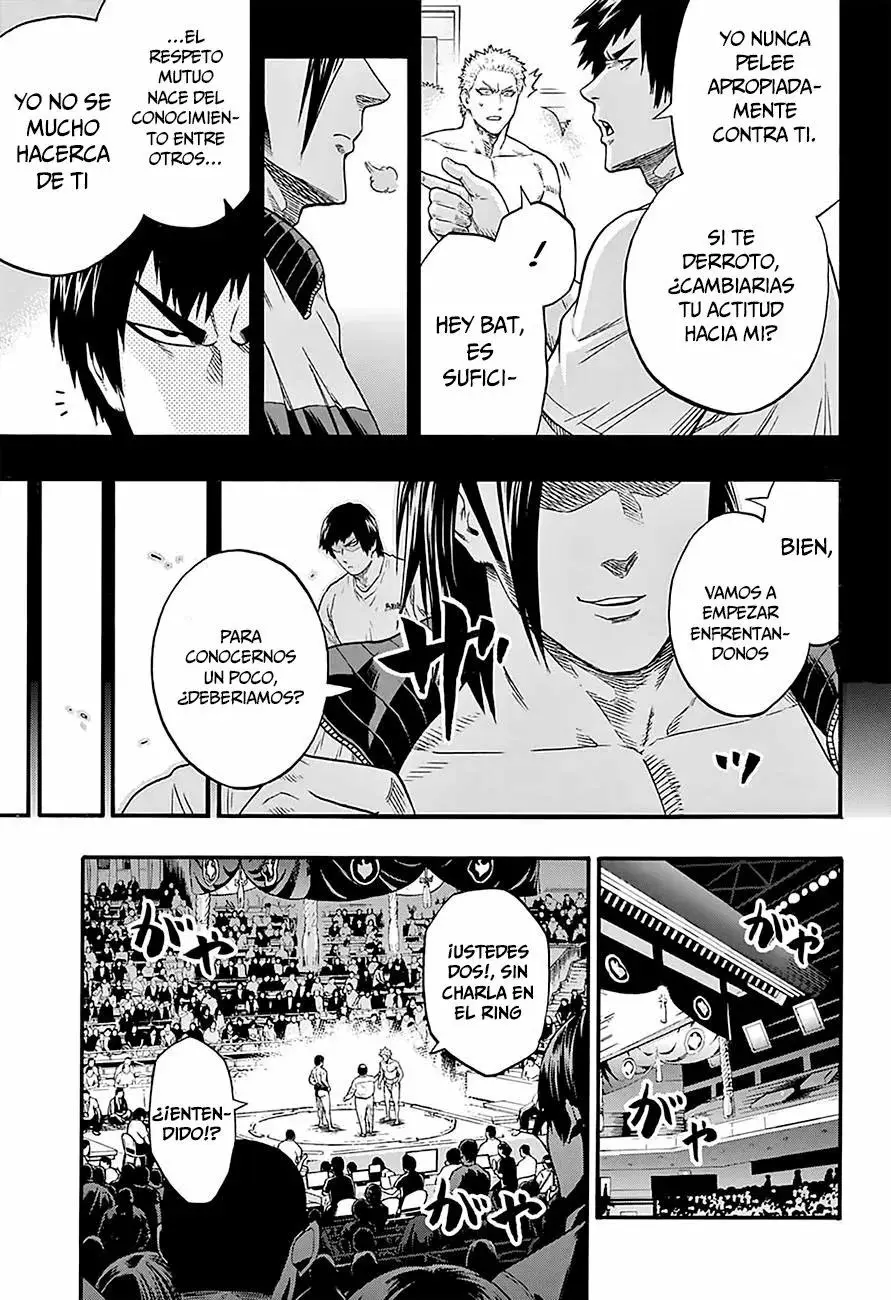 Hinomaru Sumo capítulo 124, página 6