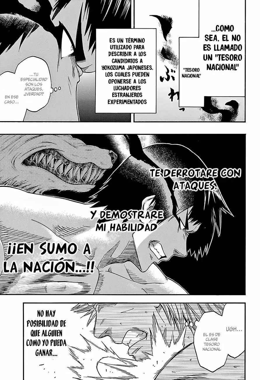 Hinomaru Sumo capítulo 124, página 16