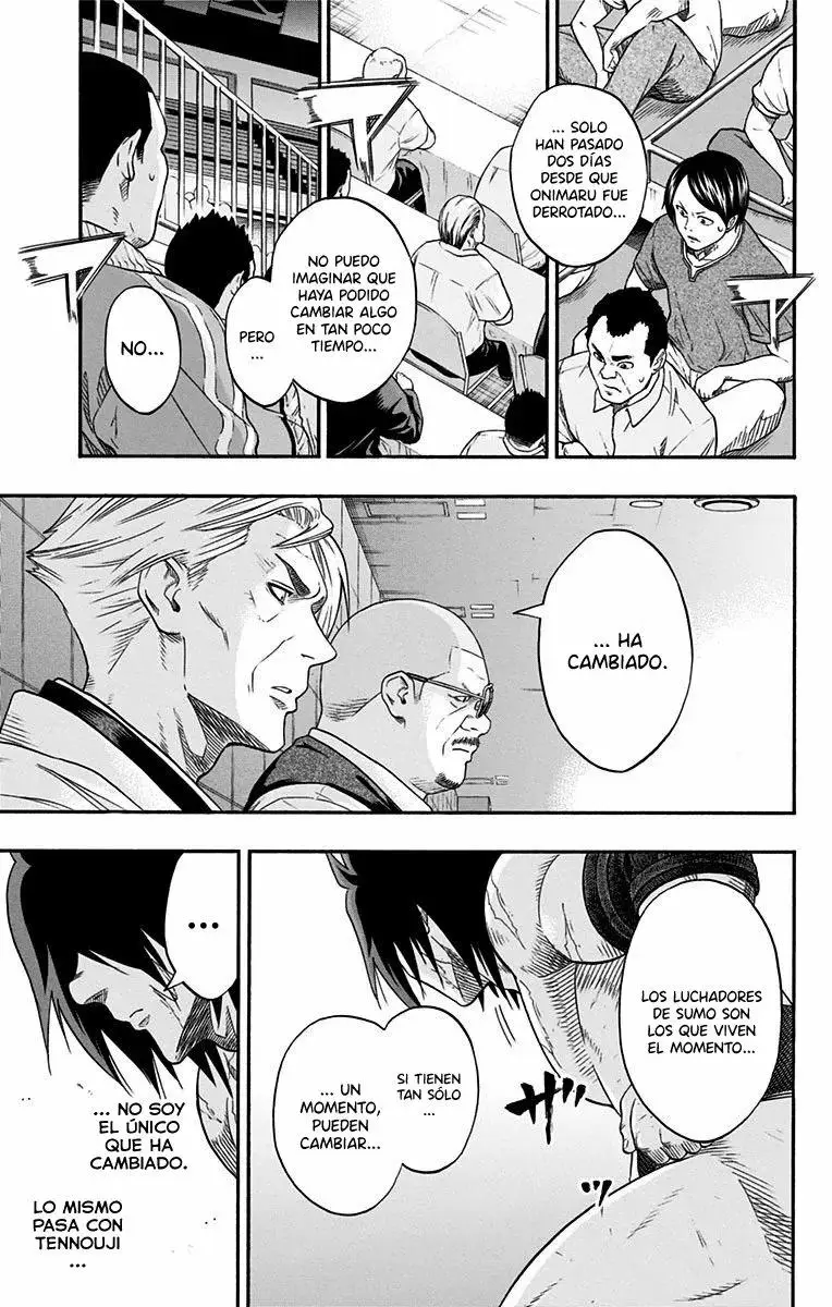 Hinomaru Sumo capítulo 128, página 5