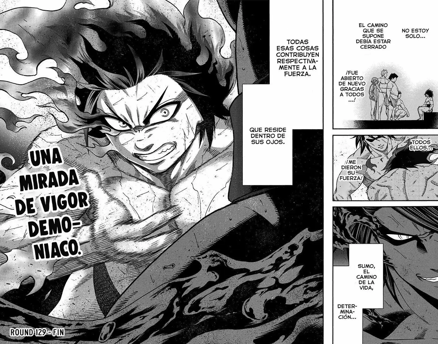 Hinomaru Sumo capítulo 129, página 16